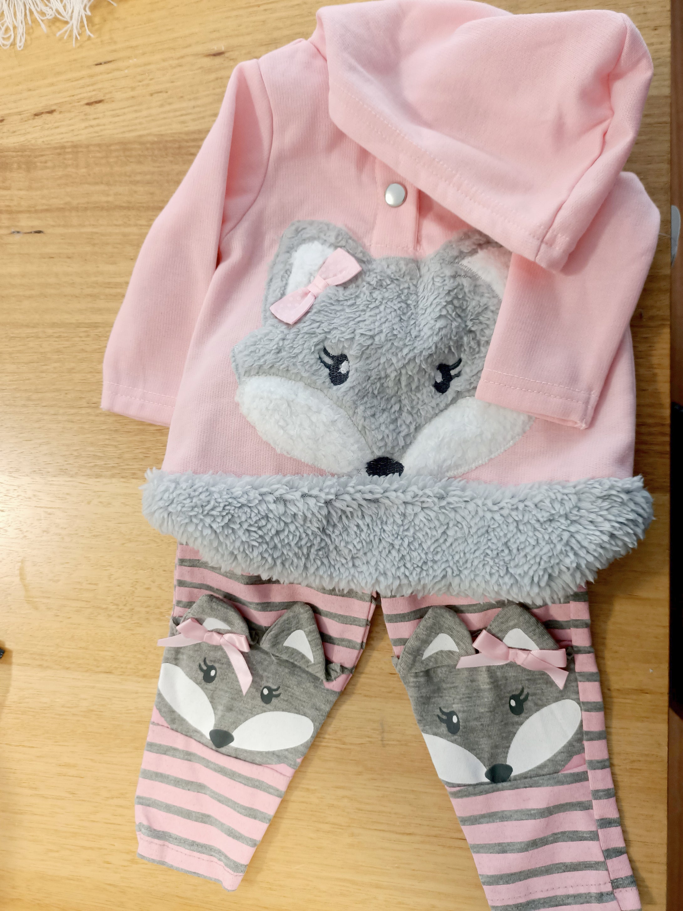 3-6mth 2 piece set. FOX