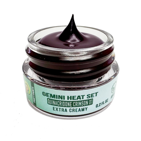 GEMINI HEAT SET PAINT Quinacridone Crimson 01 ( 7 gm) 