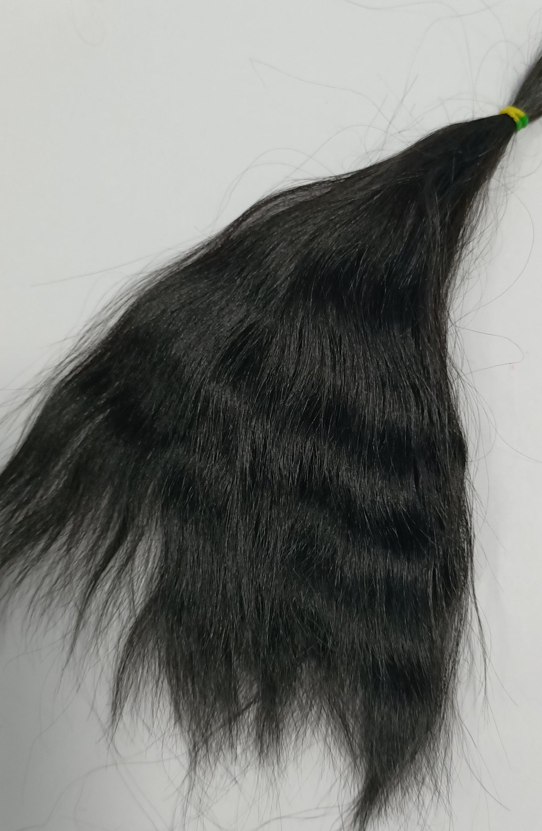 MOHAIR BLACK  Slight wave 10gms