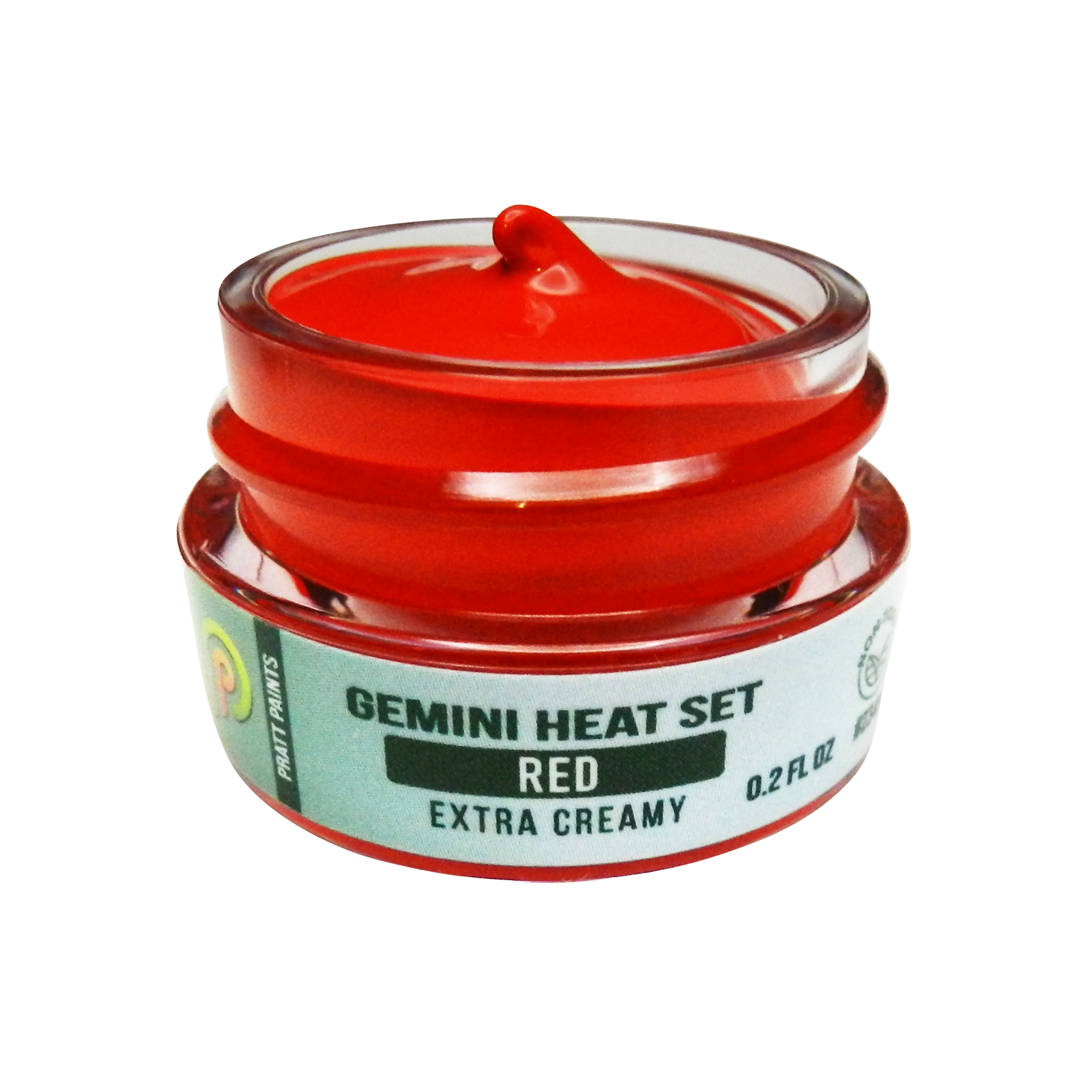 GEMINI HEAT SET PAINT red   ( 7 gm)