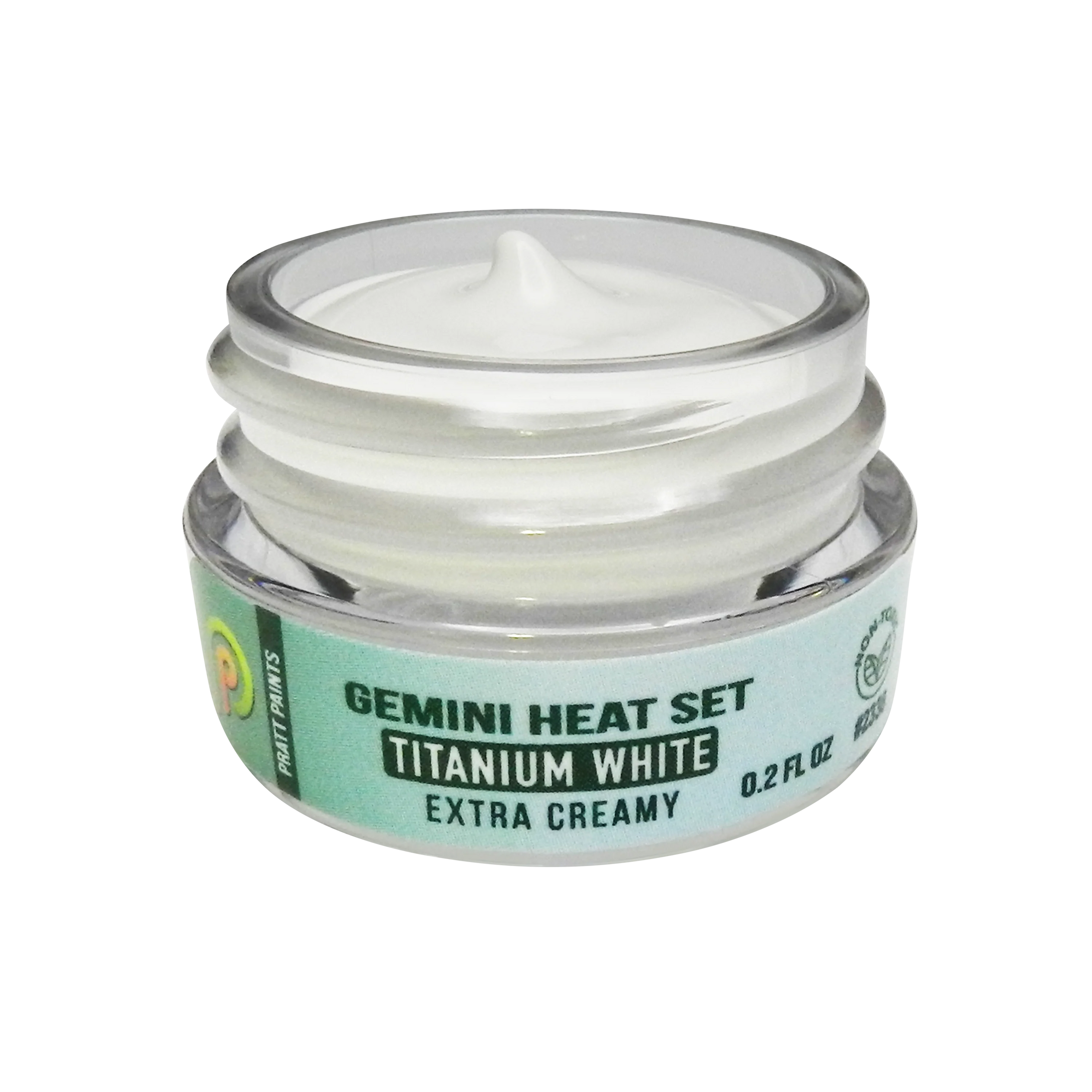 GEMINI HEAT SET PAINT Titanium White ( 7 gm)