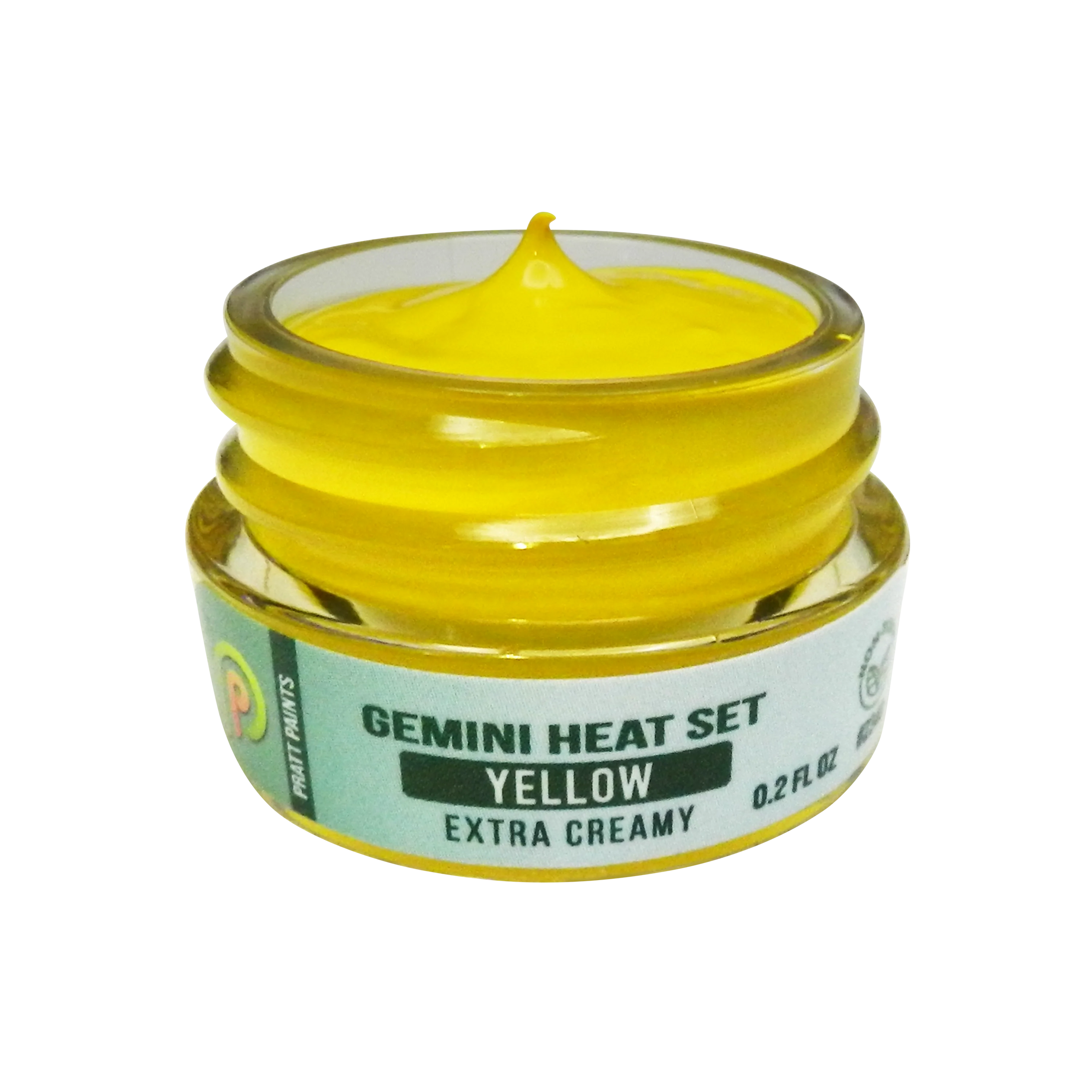 GEMINI HEAT SET PAINT Yellow  ( 7 gm)