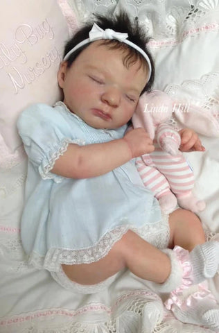 Reborn Doll kit realborn "CAROL ASLEEP" 19.5" (50cm) 