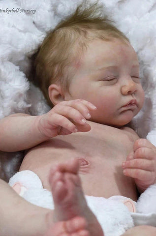 Reborn Doll kit realborn "MIRANDA ASLEEP" 19" 