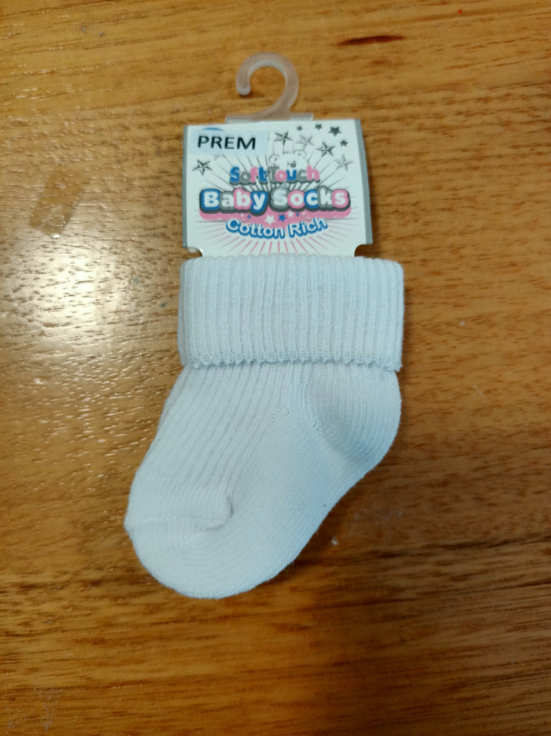 Reborn/Baby Socks White Prem.