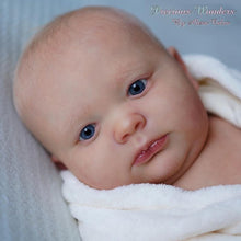 Load image into Gallery viewer, Doll kit realborn &quot;JOSEPH AWAKE&quot; 3 month old 23&quot;
