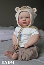 Load image into Gallery viewer, Doll kit realborn &quot;JOSEPH AWAKE&quot; 3 month old 23&quot;
