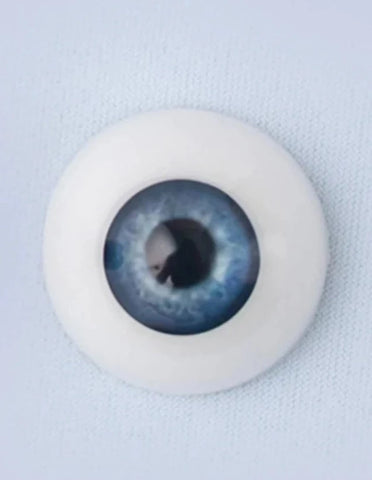 Acrylic doll eyes - TRUE BLUE 16mm from Bountiful Baby 