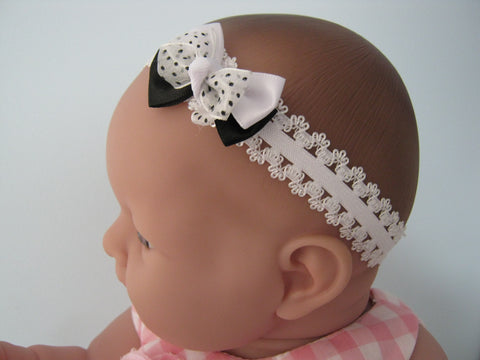 DOLL HEADBANDS for 19-22" dolls Knotted Bows 