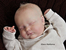 Load image into Gallery viewer, Doll kit realborn &quot;JOSEPH ASLEEP&quot; 3 month old 23&quot;
