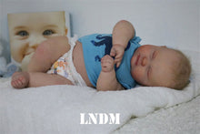 Load image into Gallery viewer, Doll kit realborn &quot;JOSEPH ASLEEP&quot; 3 month old 23&quot;
