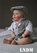 Load image into Gallery viewer, Doll kit realborn &quot;JOSEPH AWAKE&quot; 3 month old 23&quot;
