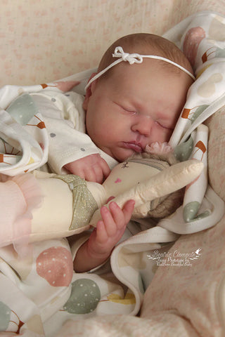 Reborn Doll kit realborn "TESSA ASLEEP" 19.5" (49cm) 